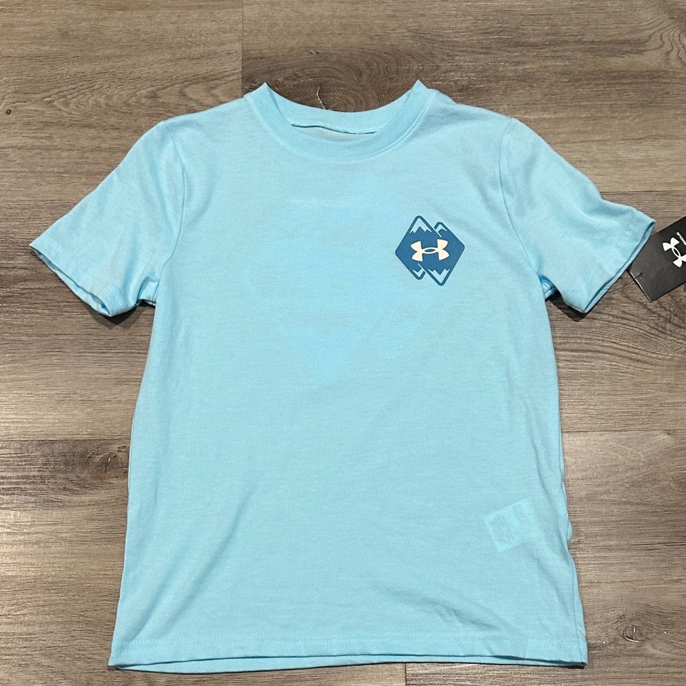 Under Armour Kids Light Blue Tee